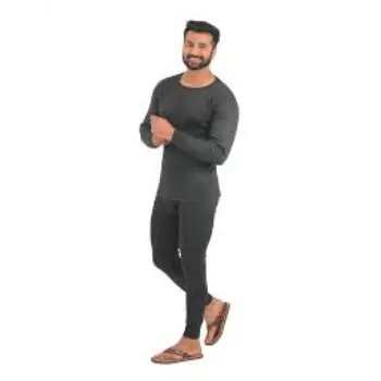 Alfa Oswal Mens Thermal Wear Round Neck Set 